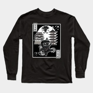 Ninja Cat Long Sleeve T-Shirt